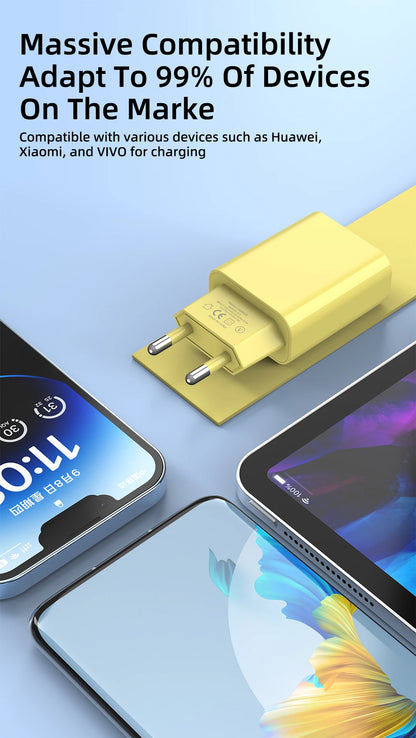 Ładowarka Sieciowa USB 15W Fast Charge - Szybkie Ładowanie iPhone Samsung