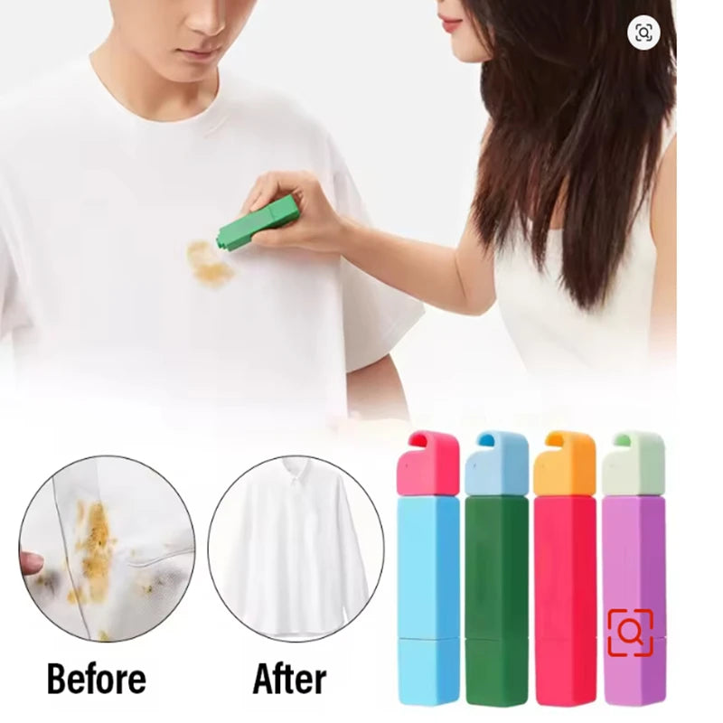 12ml No Wash Stain Remover Pens Double Head Portable Cleaning Brushes Clothes Fabric Washing Free Grease Go Out Cleaning Tool