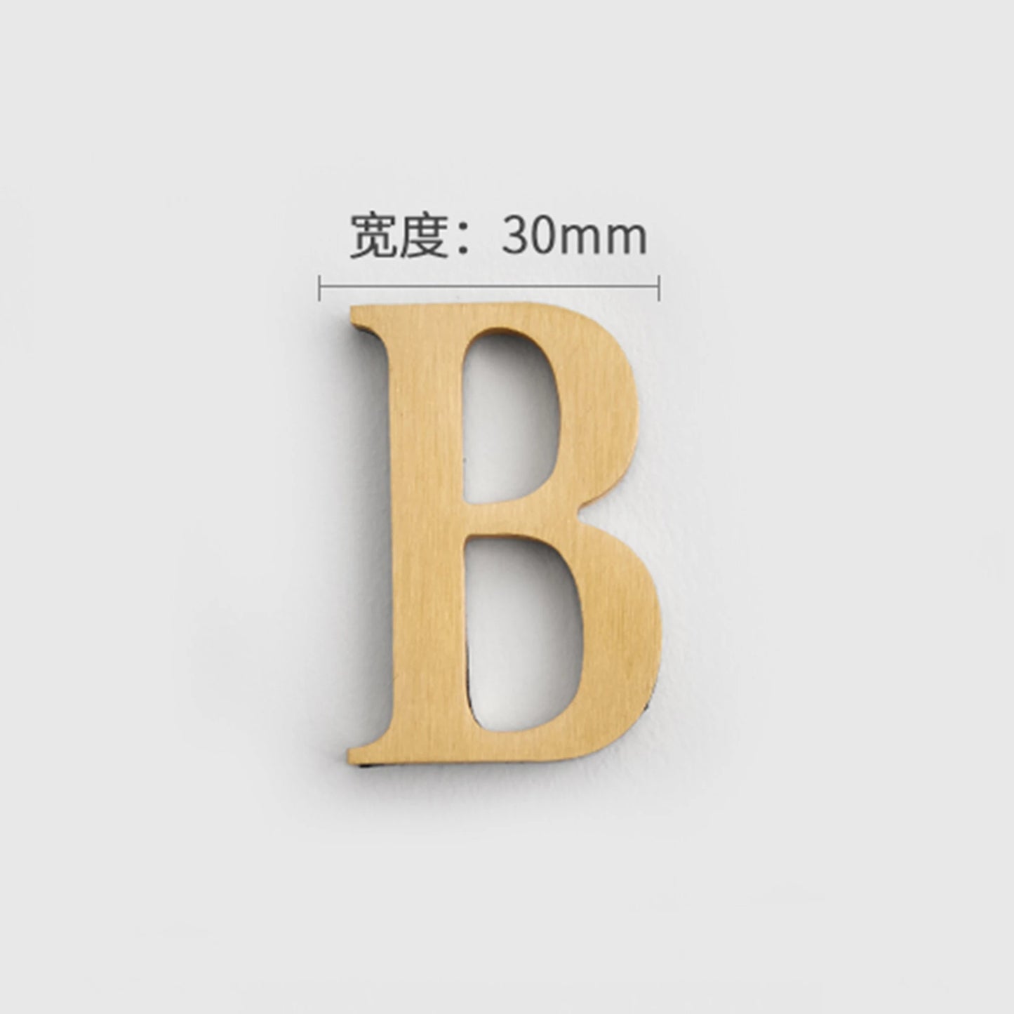 Mosiężne Numery Domowe i Litery - Samoprzylepne Znaki Ścienne 0-9 A-Z Złote