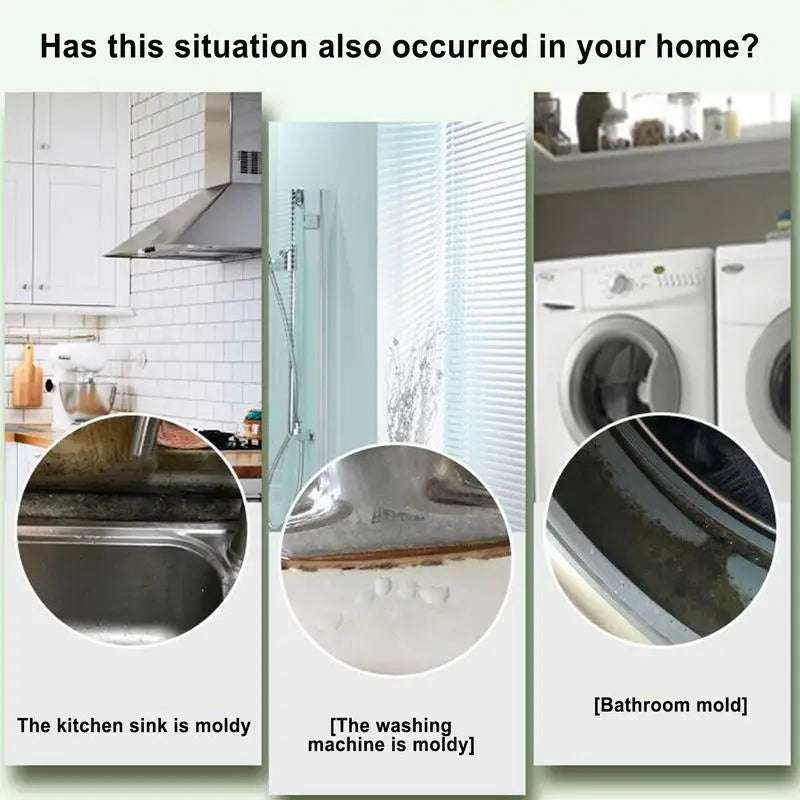 Mold Stain Remover Stain Wall Spray Cleaner Gel Household Washing Machine Cleaner Stain Cleaner Gel For Household Shower