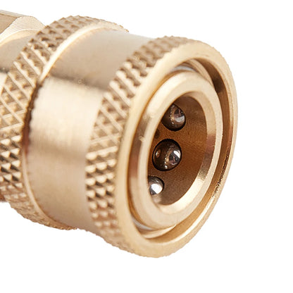 Złącze Mosiężne 1/4 Quick Coupling - Brass High Pressure Car Washer Adapter Water Gun Hydraulic