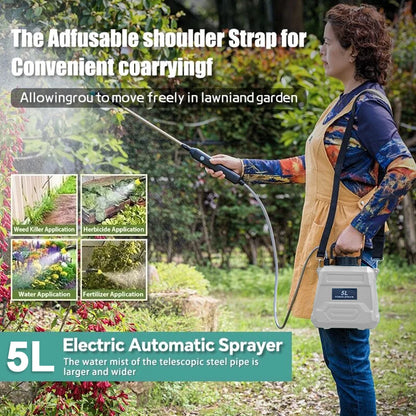 Opryskiwacz Plecakowy 5L Elektryczny - Agricultural Spray High-Pressure Irrigation Disinfection