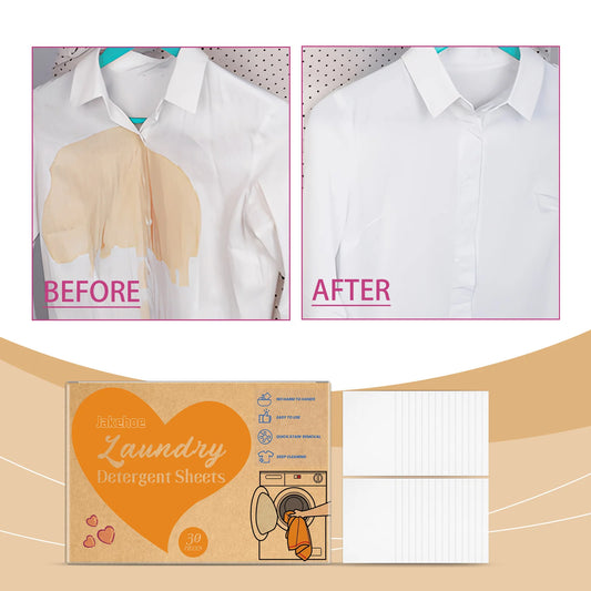 30/60/120PCS Laundry Soap Tablets Highly Concentrated and Powerful Stain Removal Portable Portable Ingredients Gentle