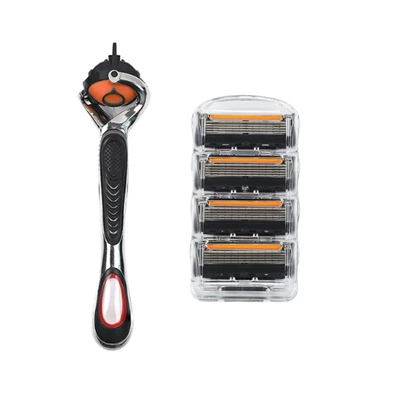 Maszynka do Golenia Męska 5-Warstwowa - Stal Nierdzewna Klasyczna Żyletki