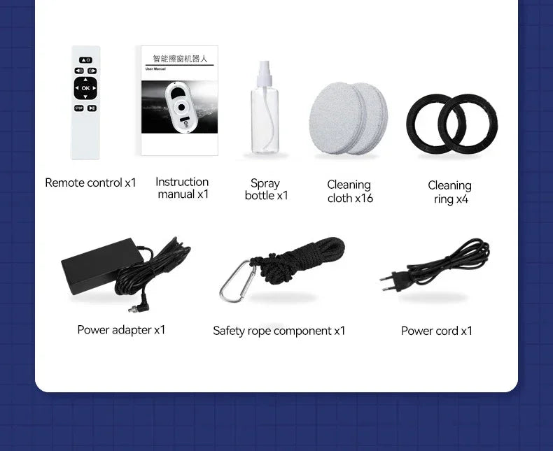 Robot do Mycia Okien DIVEDEER - Wersja Podstawowa