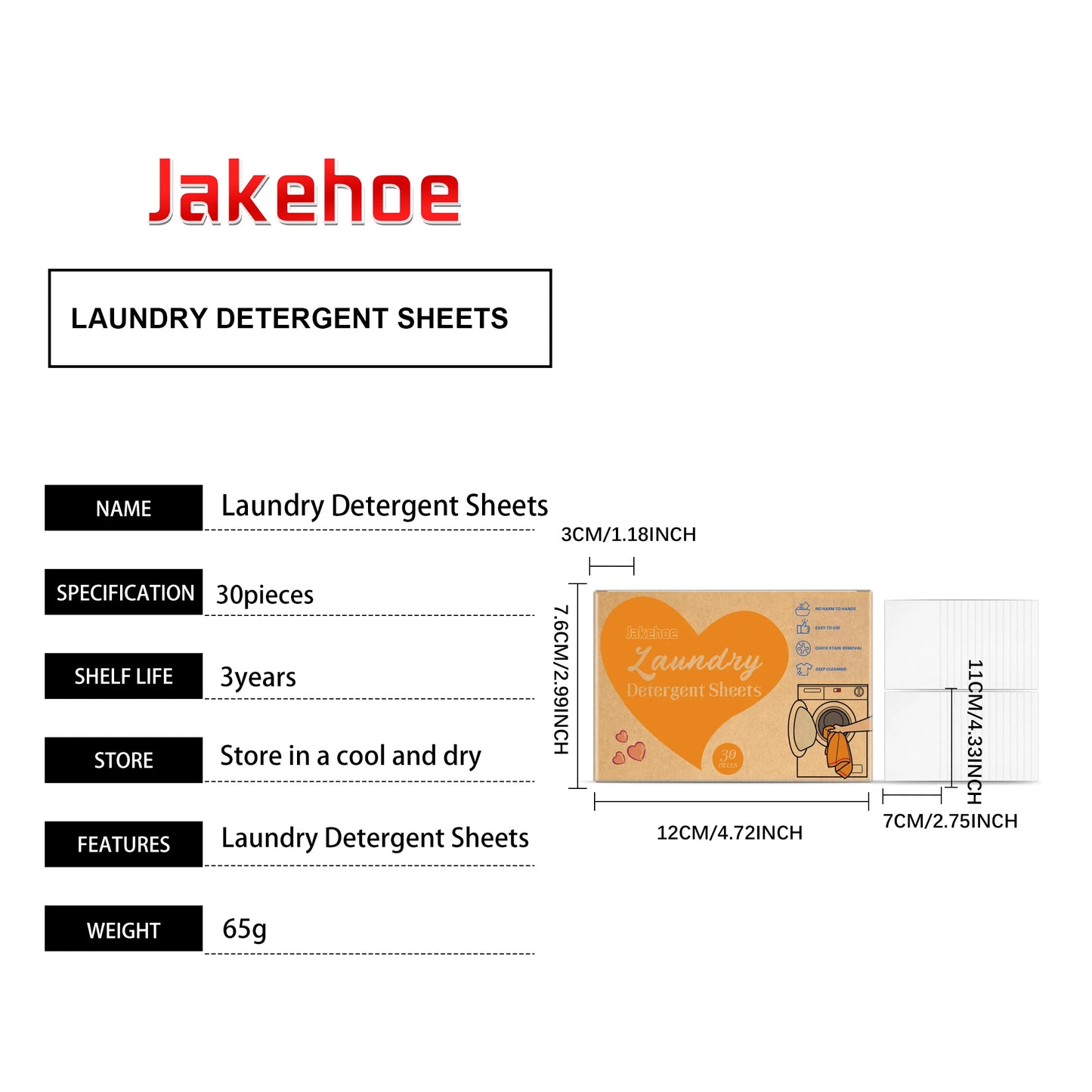 30/60/120PCS Laundry Soap Tablets Highly Concentrated and Powerful Stain Removal Portable Portable Ingredients Gentle