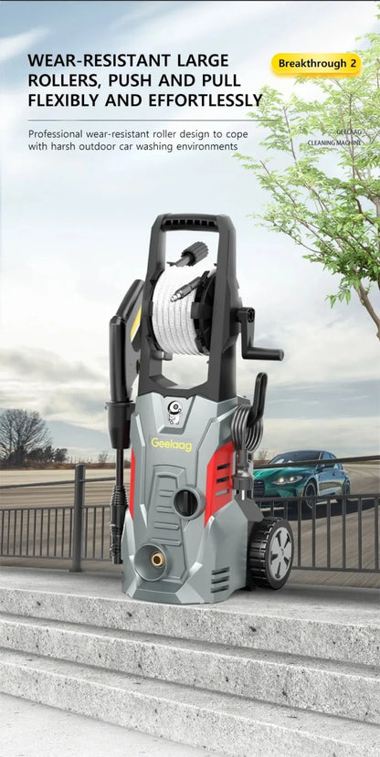 Myjka YOHON 1600W - High Pressure Speed Wash Machine Induction Motor Multi Water Source Car Cleaning