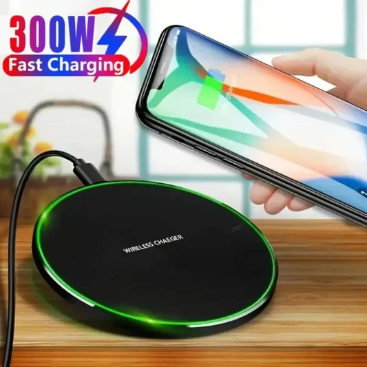 Ładowarka Bezprzewodowa 300W - iPhone 16/15/14/13 Samsung Xiaomi Oppo Huawei