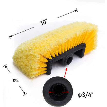 Szczotka Myjąca Assemblable - Car Wash Brush Long Rod Connectable Water Pipe Spray Soft Window Wipe