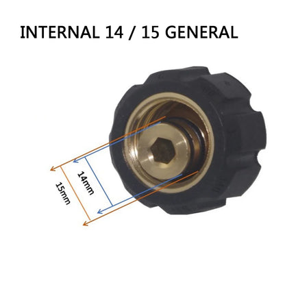 Adapter Złącze Myjki 1/4 3/8 QD Female M22 14mm 15mm - Pressure Washer Connector