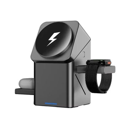 Ładowarka Bezprzewodowa 3w1 Magnetyczna - iPhone 16/15/14/13 iWatch AirPods