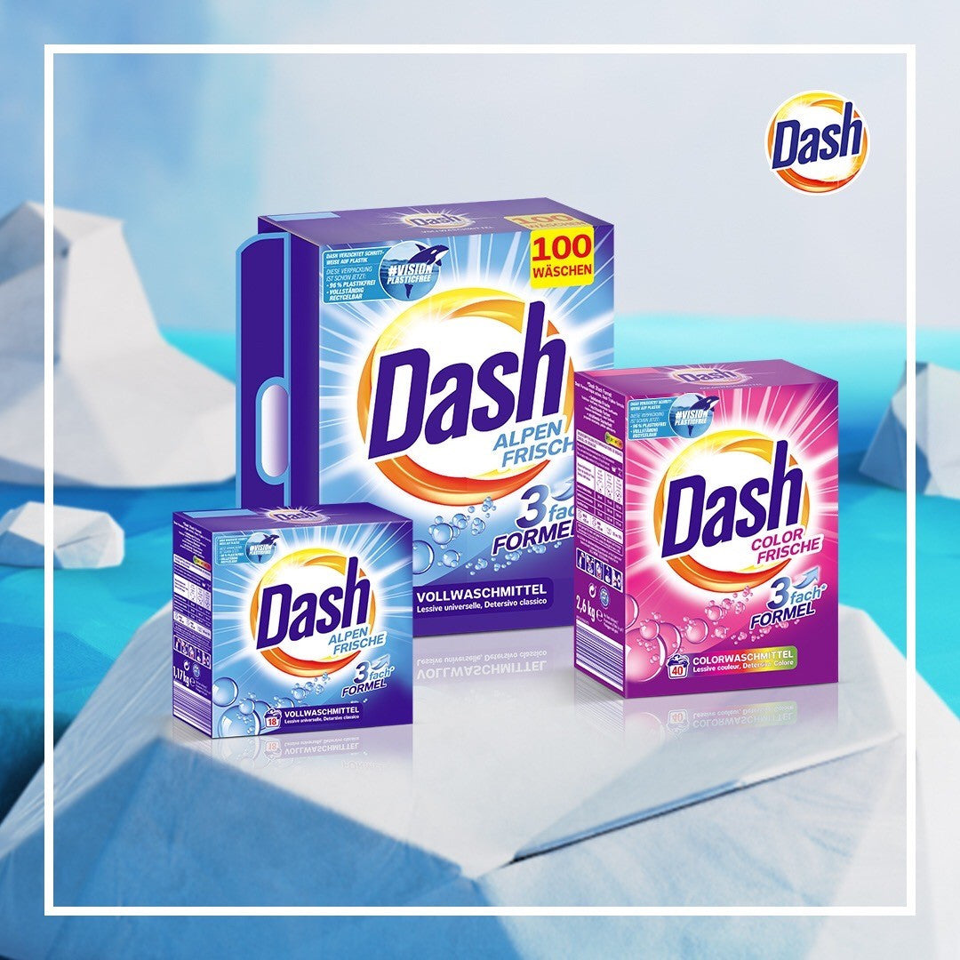 DASH Color Frische washing powder 100 wash 6 kg